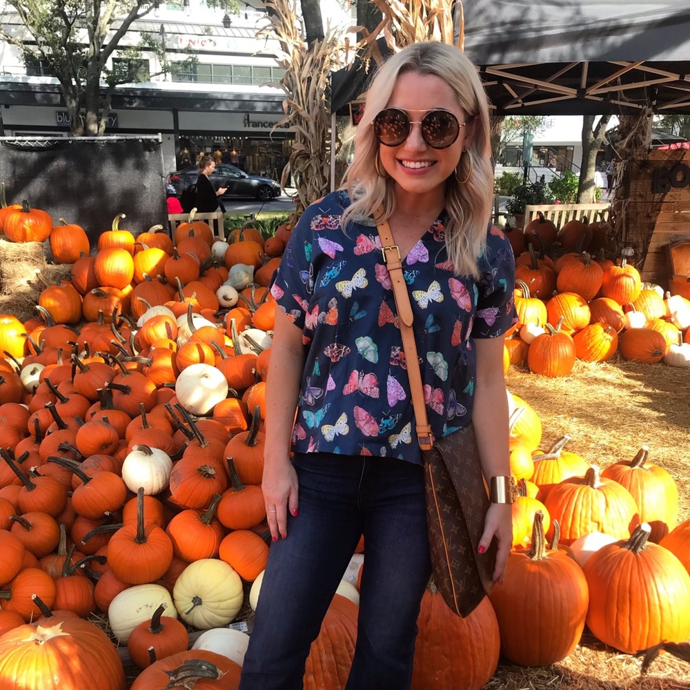 Brooke Wright Design Butterfly shirt